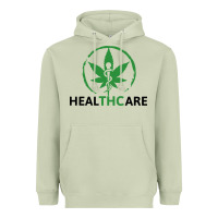 Matcha healthcare thc marijuana cannabis medical Heavyweight Hoodie - linhVisuals