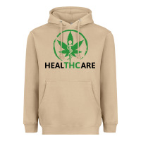 Mushroom healthcare thc marijuana cannabis medical Heavyweight Hoodie - linhVisuals