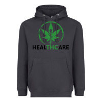 Smoke healthcare thc marijuana cannabis medical Heavyweight Hoodie - linhVisuals