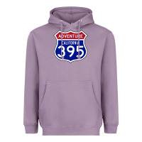 Lavender california usa highway 395 hiking fishing climbing adventure premium Heavyweight Hoodie - linhVisuals