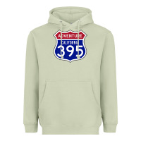 Matcha california usa highway 395 hiking fishing climbing adventure premium Heavyweight Hoodie - linhVisuals