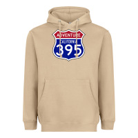 Mushroom california usa highway 395 hiking fishing climbing adventure premium Heavyweight Hoodie - linhVisuals
