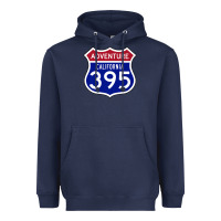 California Usa Highway 395 Hiking Fishing Climbing Adventure Premium Heavyweight Hoodie | Teevron