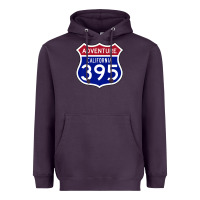 Plum california usa highway 395 hiking fishing climbing adventure premium Heavyweight Hoodie - linhVisuals
