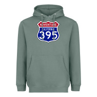Sage california usa highway 395 hiking fishing climbing adventure premium Heavyweight Hoodie - linhVisuals