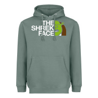 Sage the shrek face Heavyweight Hoodie - linhVisuals