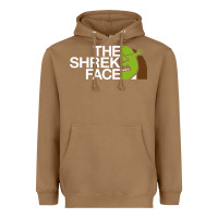 Toasted Coconut the shrek face Heavyweight Hoodie - linhVisuals