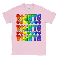 Bubblegum Pink Rights rights rights pride Classic Tee - CowGirlArtShop