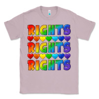 Lilac Rights rights rights pride Classic Tee - CowGirlArtShop