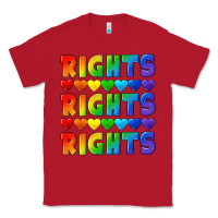 Red Rights rights rights pride Classic Tee - CowGirlArtShop