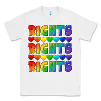 White Rights rights rights pride Classic Tee - CowGirlArtShop