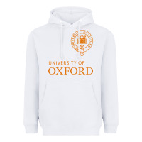 White oxford Heavyweight Hoodie - linhVisuals