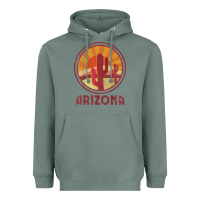 Sage arizona cactus sunset scene graphic t shirt Heavyweight Hoodie - linhVisuals