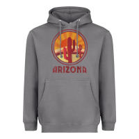 Storm arizona cactus sunset scene graphic t shirt Heavyweight Hoodie - linhVisuals