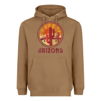 Toasted Coconut arizona cactus sunset scene graphic t shirt Heavyweight Hoodie - linhVisuals