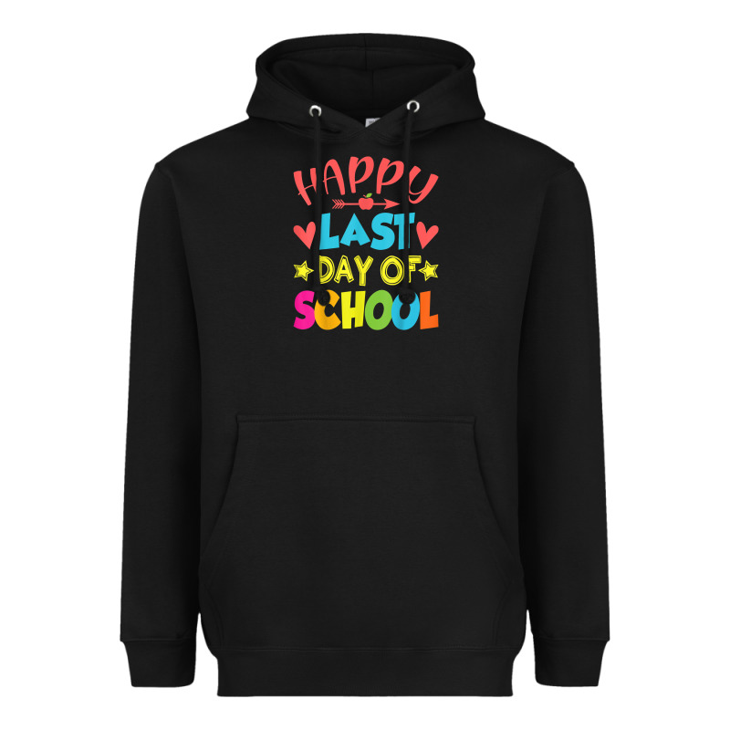 Happy Last Day Of School Teacher Boys Girls School Last Day Heavyweight Hoodie by linhVisuals | Teevron