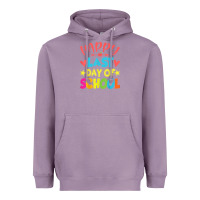 Lavender happy last day of school teacher boys girls school last day Heavyweight Hoodie - linhVisuals