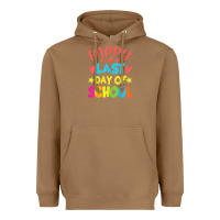 Toasted Coconut happy last day of school teacher boys girls school last day Heavyweight Hoodie - linhVisuals