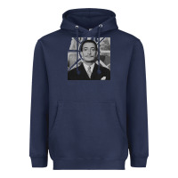 Navy swans reflecting elephants 1937 by salvador dali 83665573 Heavyweight Hoodie - linhVisuals