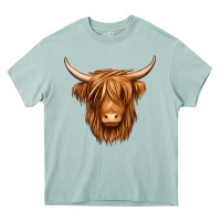 Arona long haired cow Heavy Core Tee - Jasminsmagicworld