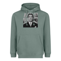 Sage swans reflecting elephants 1937 by salvador dali 83665573 Heavyweight Hoodie - linhVisuals