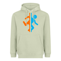 Matcha portal   portal Heavyweight Hoodie - linhVisuals