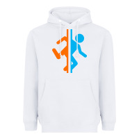 White portal   portal Heavyweight Hoodie - linhVisuals