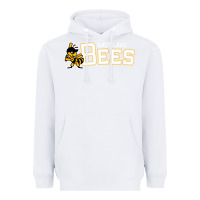 White salt lake city bees Heavyweight Hoodie - linhVisuals