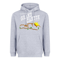 Heather Grey arizona grand canyon greetings souvenir tee shirt Heavyweight Hoodie - linhVisuals