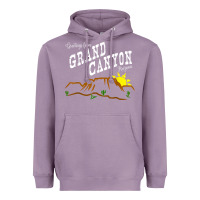 Lavender arizona grand canyon greetings souvenir tee shirt Heavyweight Hoodie - linhVisuals