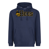 Navy salt lake city bees Heavyweight Hoodie - linhVisuals