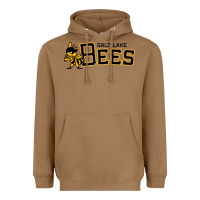 Toasted Coconut salt lake city bees Heavyweight Hoodie - linhVisuals