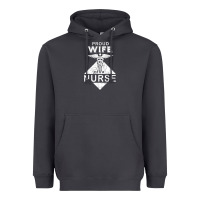 My Husband Is A Nurse Im A Proud Wife Of A Nurse Heavyweight Hoodie | Teevron