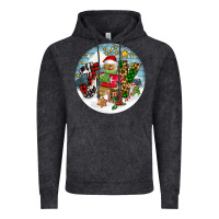 Vintage Arctic Joy gingerbread Vintage Hoodie - FaDigitalArtStudio
