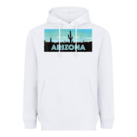 Arizona Shirt   Saguaro Cactus Desert Landscape T Shirt Heavyweight Hoodie | Teevron