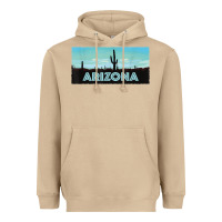 Mushroom arizona shirt   saguaro cactus desert landscape t shirt Heavyweight Hoodie - linhVisuals