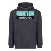 Smoke arizona shirt   saguaro cactus desert landscape t shirt Heavyweight Hoodie - linhVisuals