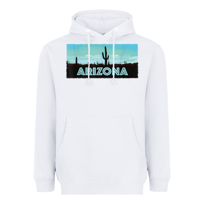 Arizona Shirt   Saguaro Cactus Desert Landscape T Shirt Heavyweight Hoodie by linhVisuals | Teevron