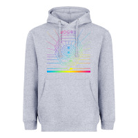 Heather Grey mṏgwäï müṡïc cṏǹcert Heavyweight Hoodie - linhVisuals