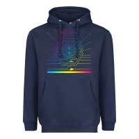 Navy mṏgwäï müṡïc cṏǹcert Heavyweight Hoodie - linhVisuals