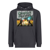 Smoke drop Heavyweight Hoodie - linhVisuals