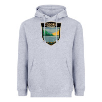 Heather Grey codorus state park pennsylvania badge vintage Heavyweight Hoodie - linhVisuals