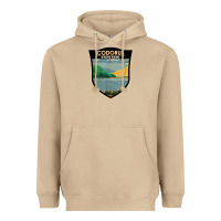 Mushroom codorus state park pennsylvania badge vintage Heavyweight Hoodie - linhVisuals