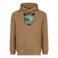 Toasted Coconut codorus state park pennsylvania badge vintage Heavyweight Hoodie - linhVisuals