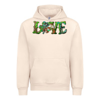 Sandshell love with shamrock Urban Hoodie - RanaPortraitStore