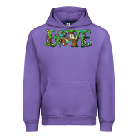 Tulip love with shamrock Urban Hoodie - RanaPortraitStore