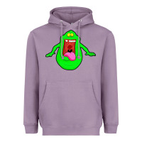 Lavender slimer ghost anime Heavyweight Hoodie - linhVisuals