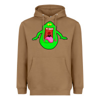 Slimer Ghost Anime Heavyweight Hoodie | Teevron