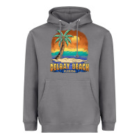 Storm delray beach florida  vintage distressed souvenir long sleeve t shirt Heavyweight Hoodie - linhVisuals