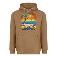 Toasted Coconut delray beach florida  vintage distressed souvenir long sleeve t shirt Heavyweight Hoodie - linhVisuals